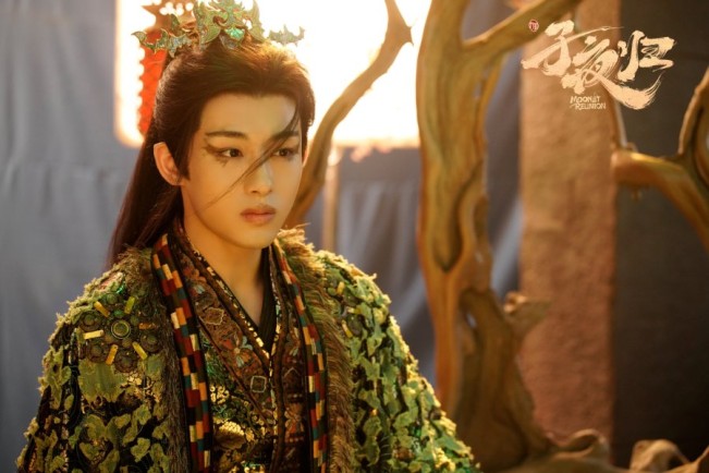Dong Si Cheng sebagai Fuchao di Moonlit Reunion. (WeTV)